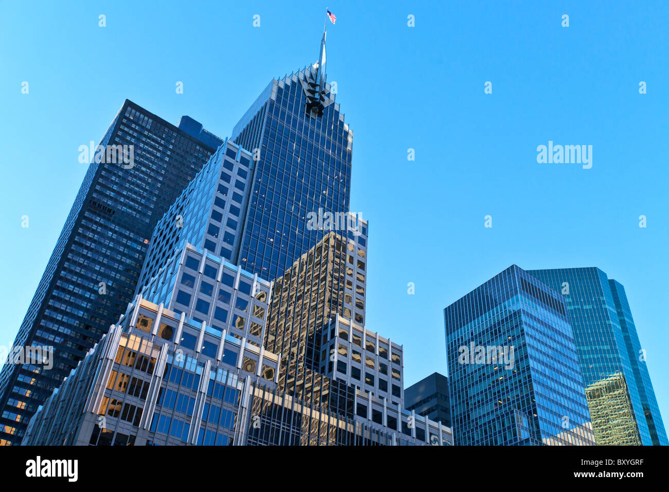 USA, New York, Manhattan, Gebäude in der Park avenue Stockfoto