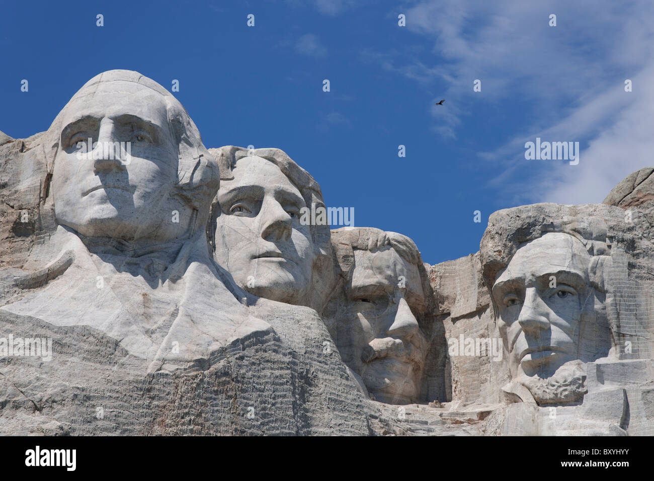 Das Mount Rushmore National Memorial Stockfoto