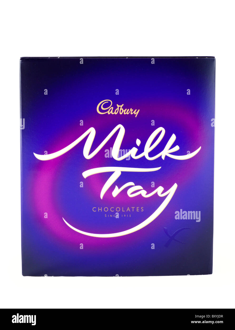 Cadbury es Milch Fach Pralinenschachtel, UK Stockfoto