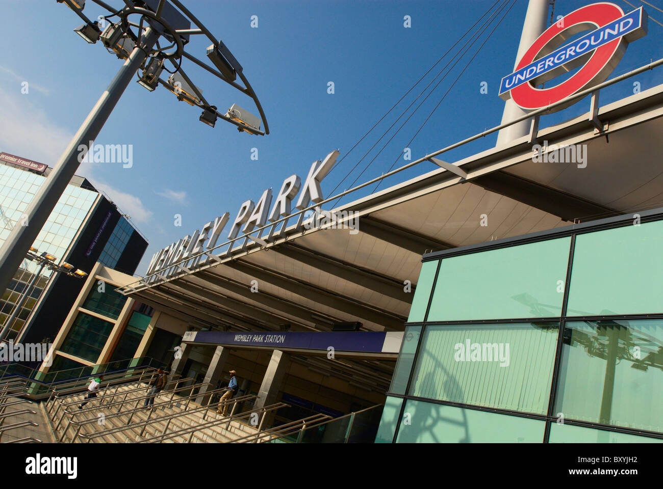 Wembley Park Bahnhof London UK Stockfoto