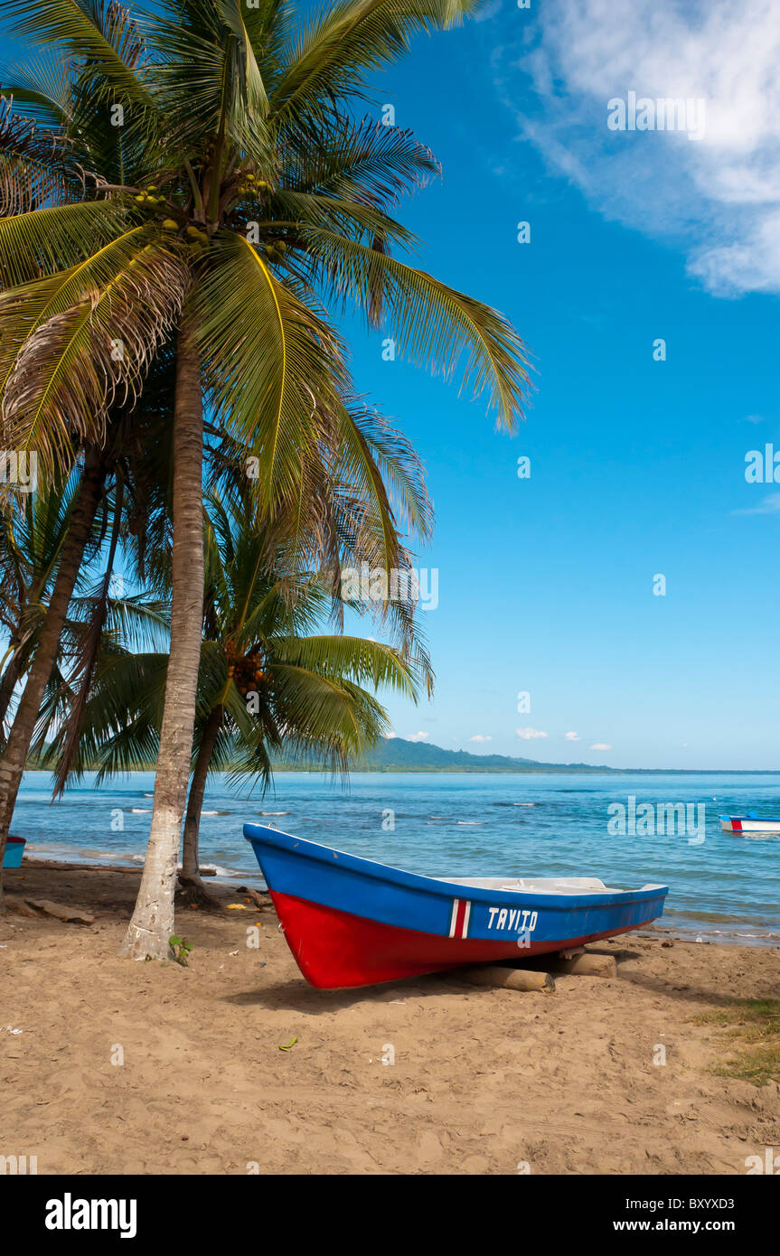 Strand Puerto Viejo Karibikküste Costa Rica Stockfoto