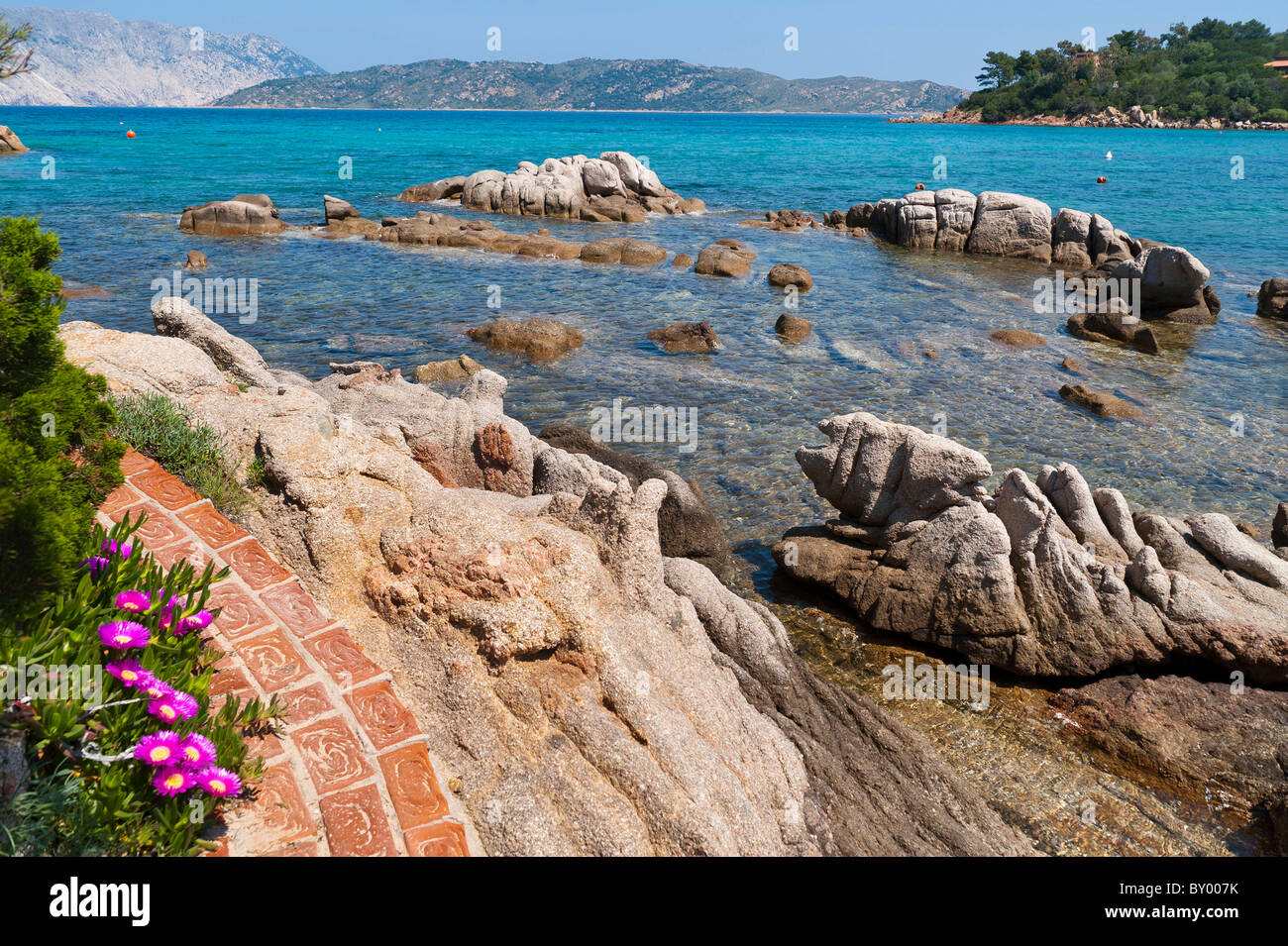 Strand Salinedda San Teodoro Sardinien Italien Stockfoto