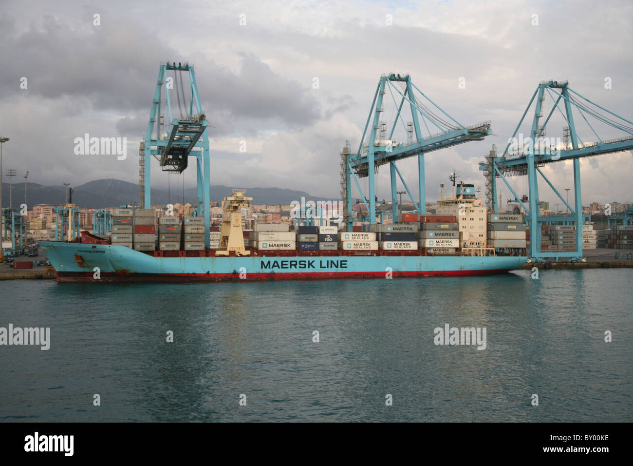 überqueren die geraden von Gibraltar auf einer Fähre von Spanien nach Marokko Spanien Algeciras