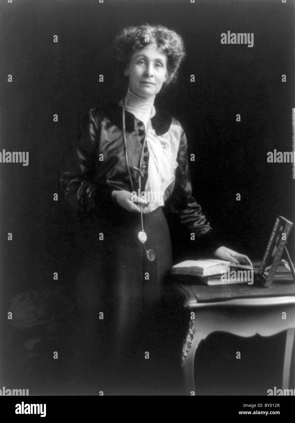 EMMELINE PANKHURST (1858-1928) englischen Suffragetten Führer Stockfoto
