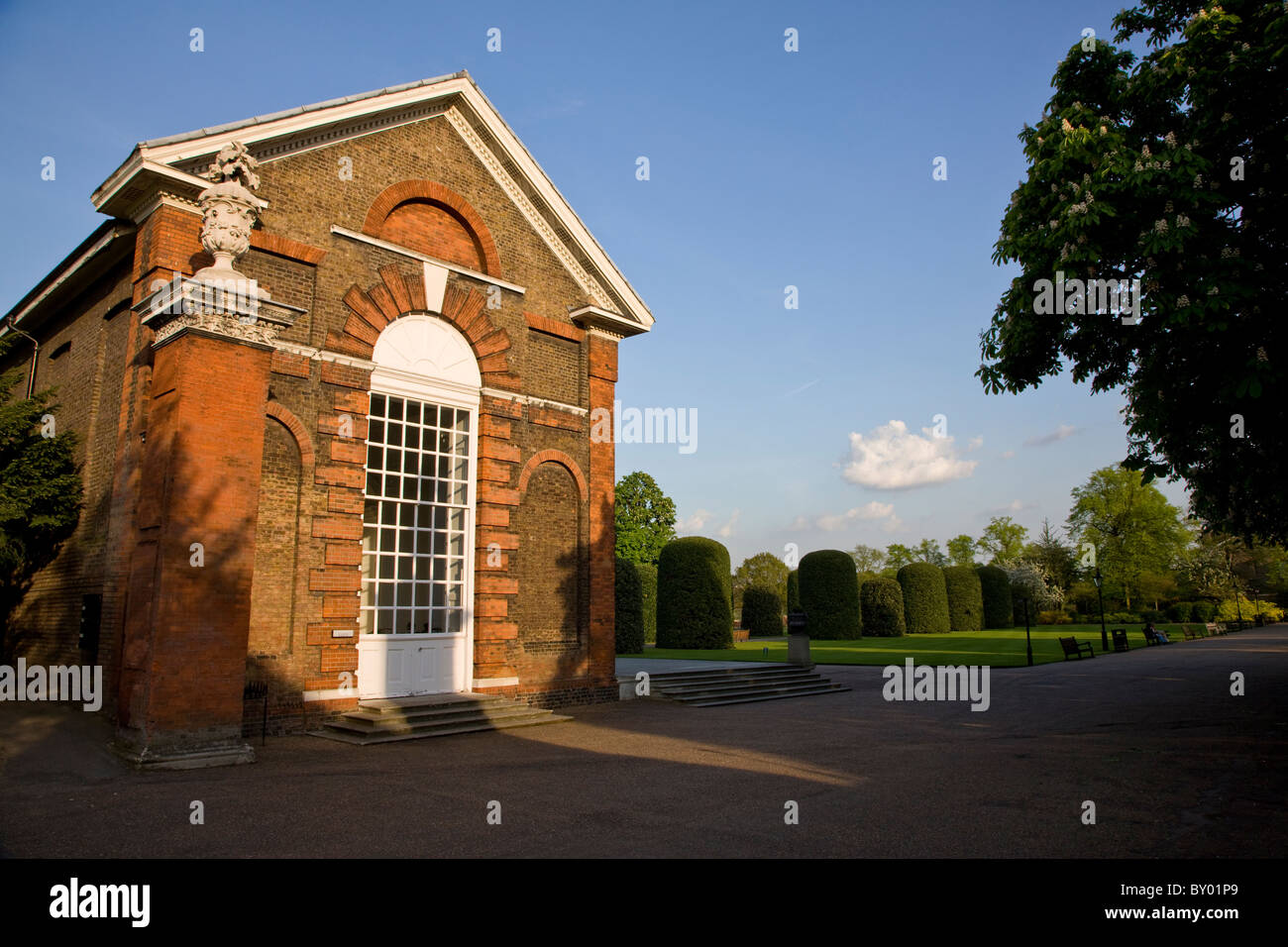 Orangerie im Kensington Palast Stockfoto