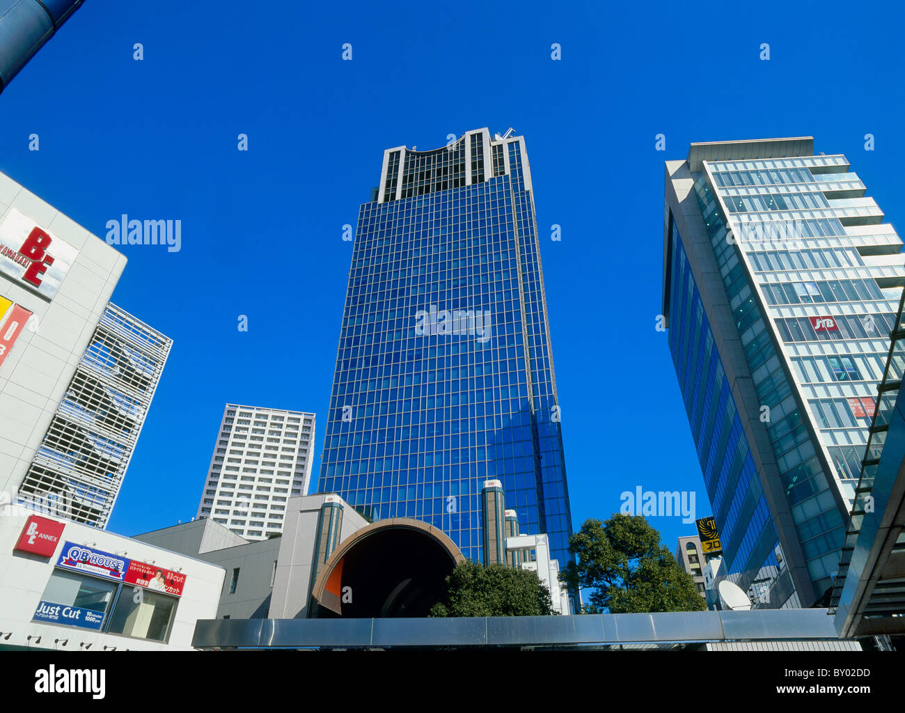 Kawasaki Station vorne Turm Rebark, Kawasaki, Kanagawa, Japan Stockfoto