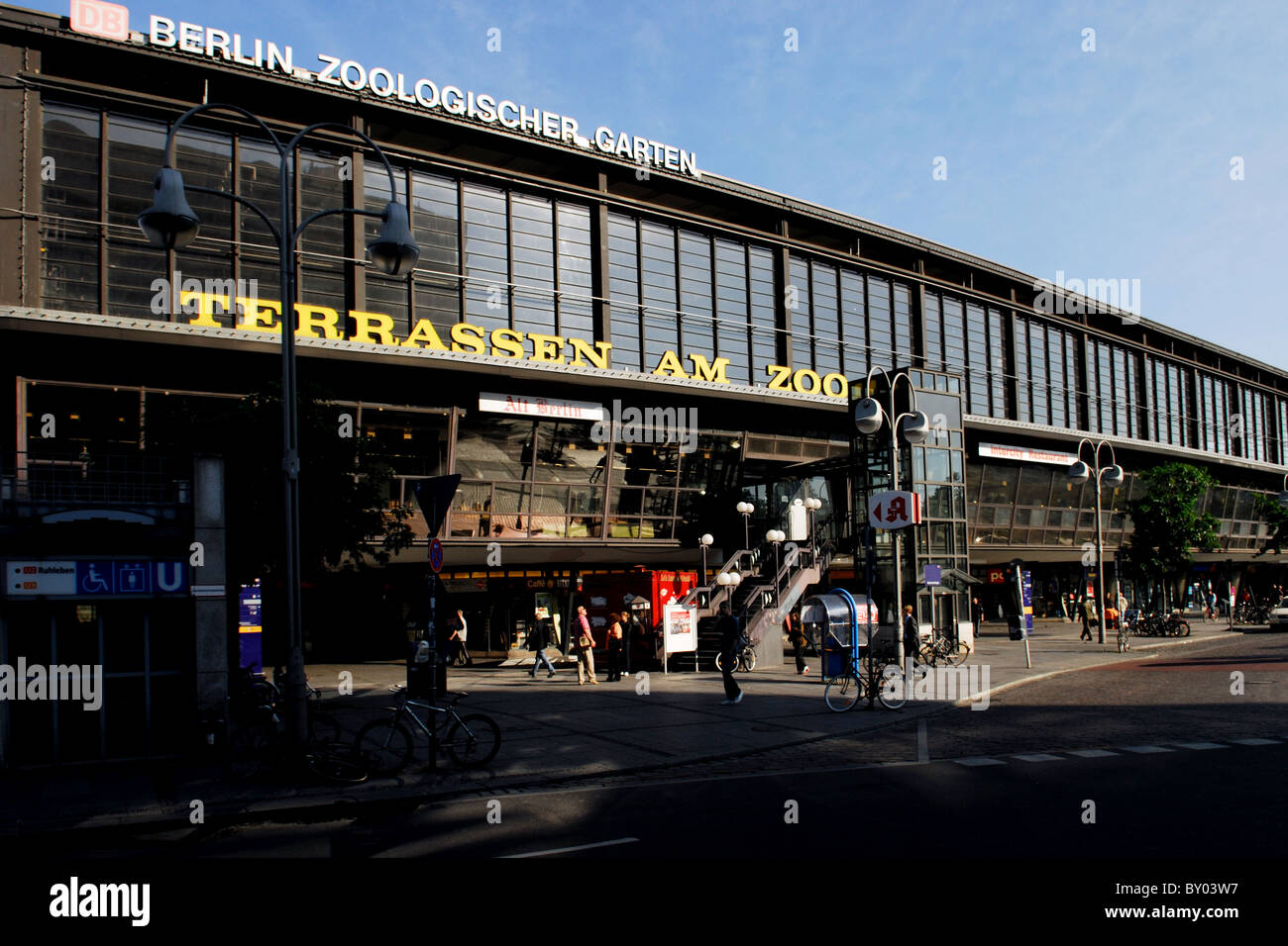 Berlin, Charlottenburg, zoologischer Garten, Bahnhof Zoo, Architektur, Reise, Foto Kazimierz Jurewicz Stockfoto