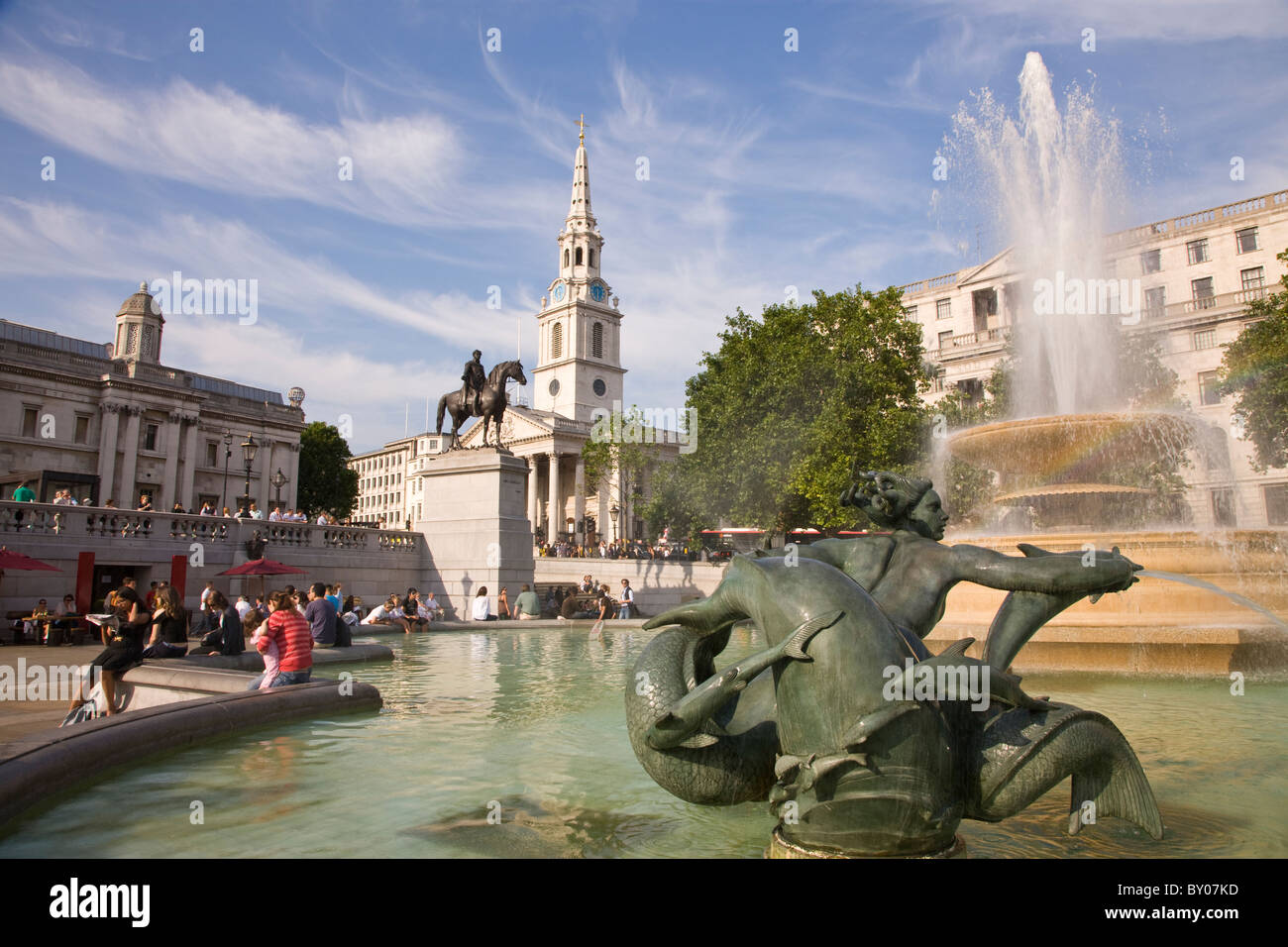 Trafalgar Square Stockfoto
