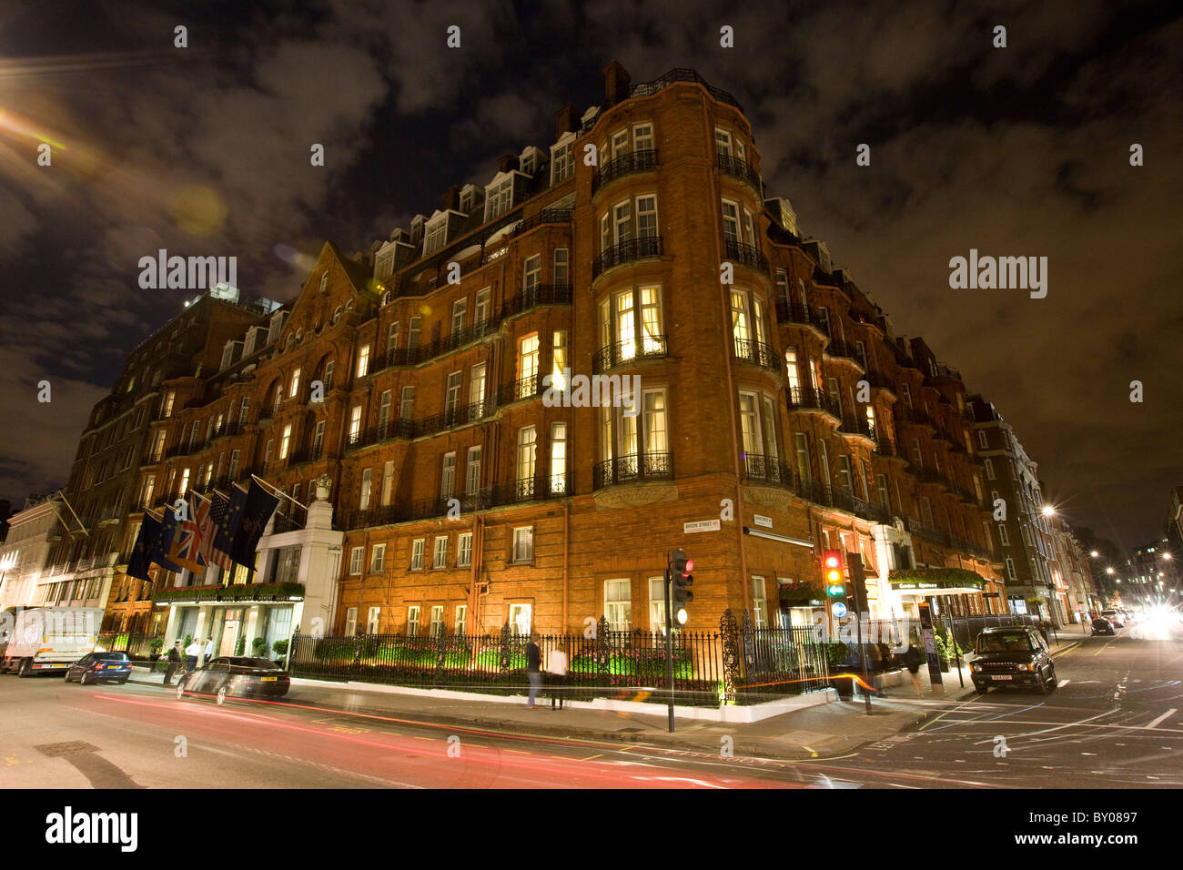 Claridges Hotel Stockfoto