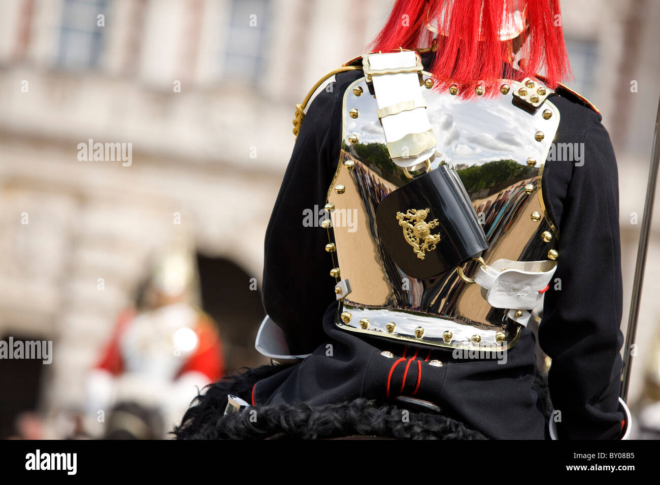 Horse Guards an der Horse Guards Parade Stockfoto