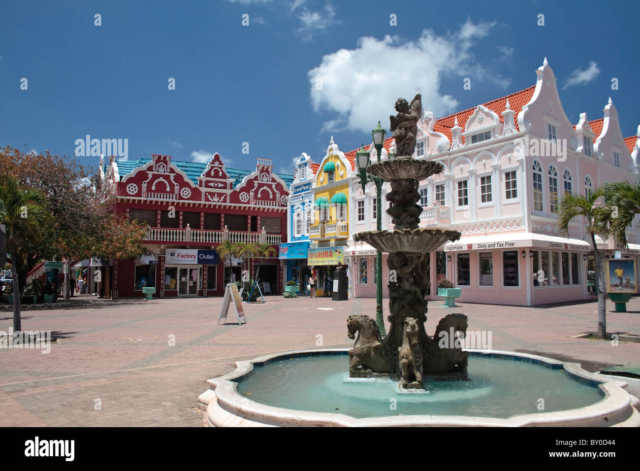 Holland Aruba Mall Oranjestad Aruba Stockfoto