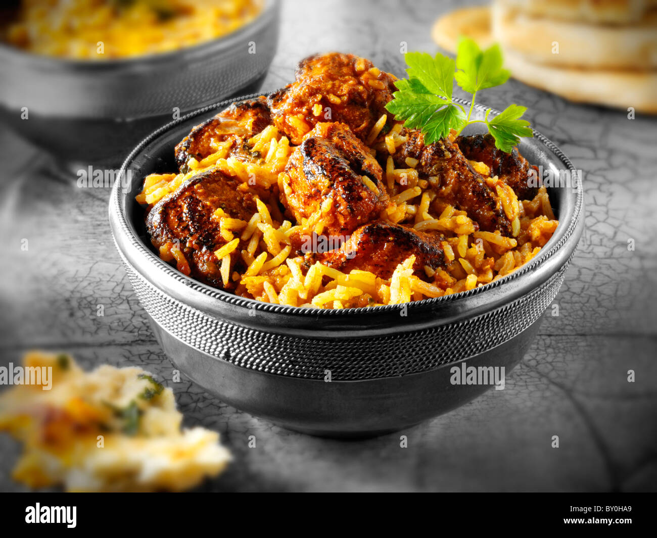 Rogan Josh Hühnercurry. Indisches Essen-Bilder, Fotos & Bilder Stockfoto
