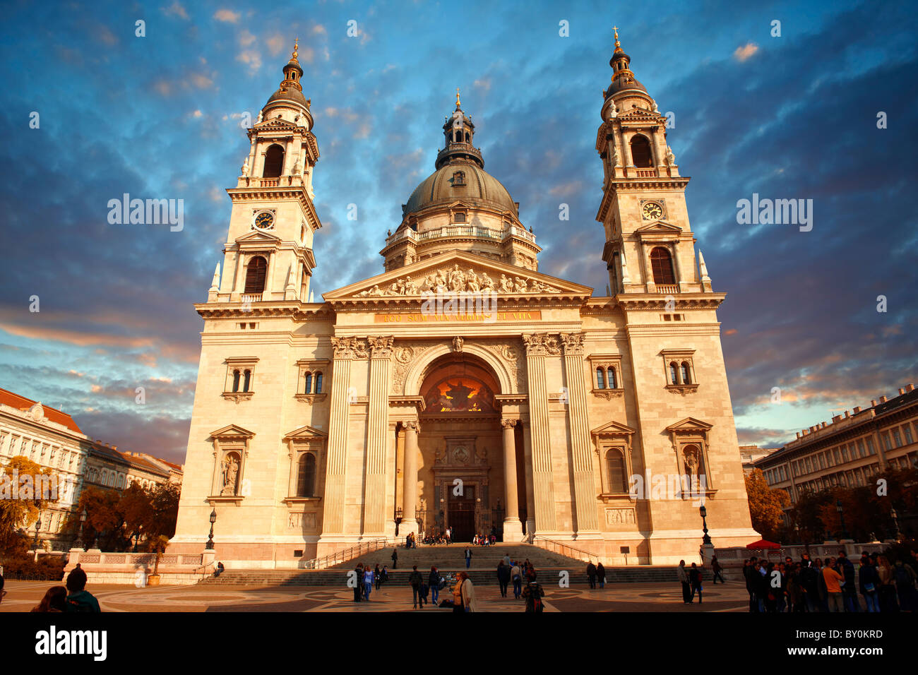 St Stephen Basilica (Szent Istvan Bazilika), klassizistische Gebäude, Budapest, Ungarn Stockfoto