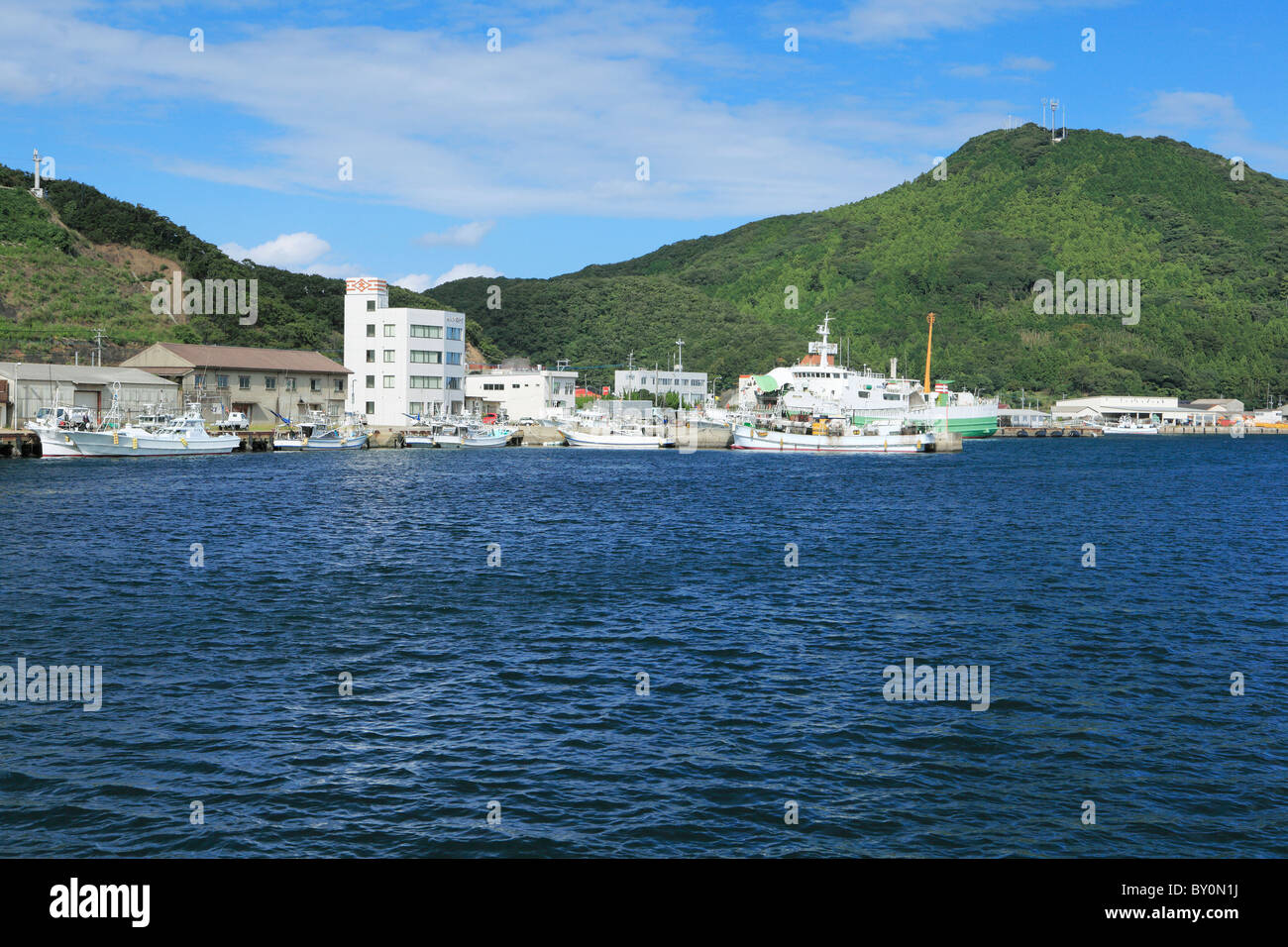 Hitakatsu Port, Tsushima, Nagasaki, Japan Stockfoto