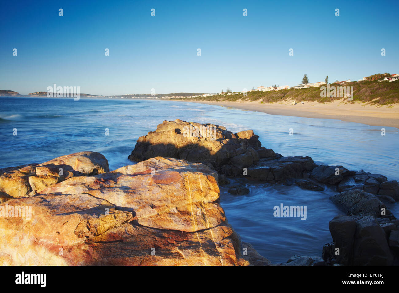 Dawn in Plettenberg Bay, Western Cape, Südafrika Stockfoto