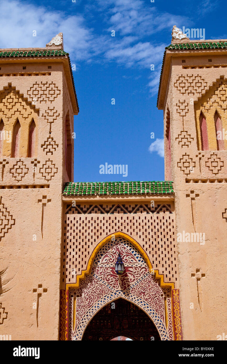 Die Casbah Asmaa in Midelt, Marokko, Nordafrika Stockfoto