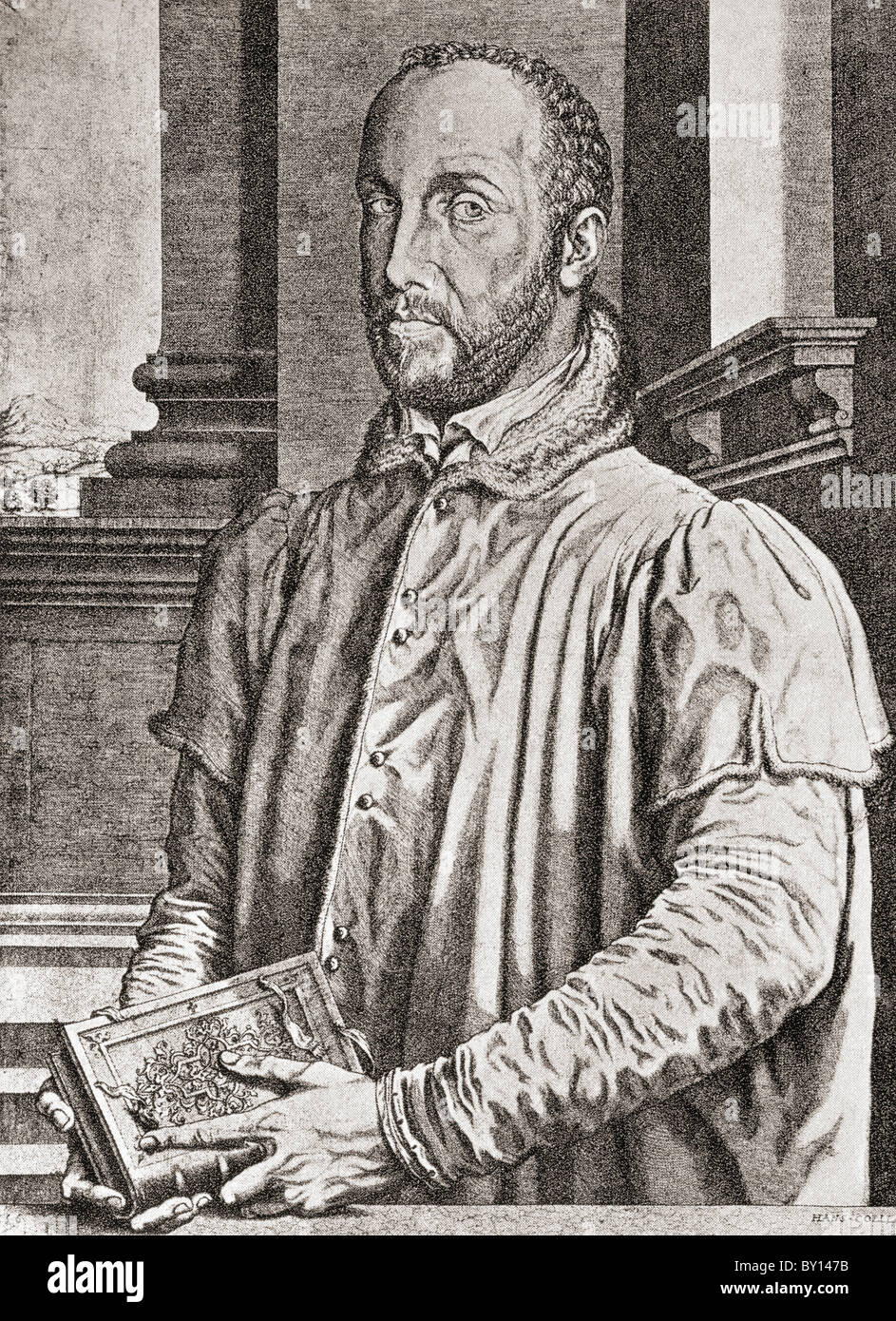 Antoine Perrenot de Granvelle, 1517, 1586, Comte De La Baume Saint Amour. Französischer Staatsmann und Kardinal. Stockfoto