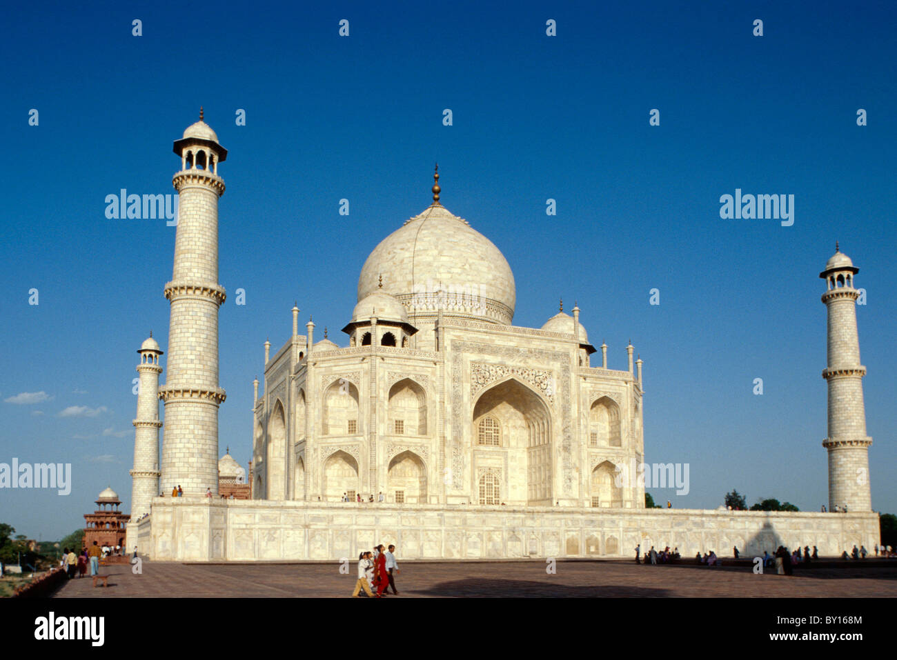 Taja Mahal, Agra, Utar Pradesh, Indien Stockfoto