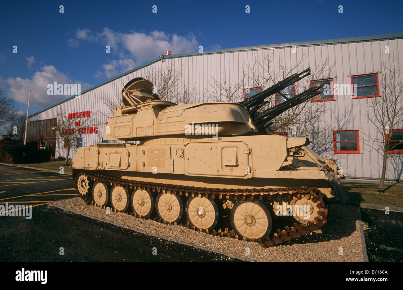 Fliegen,: Museum der Armee Middle Wallop, Hampshire, England Stockfoto