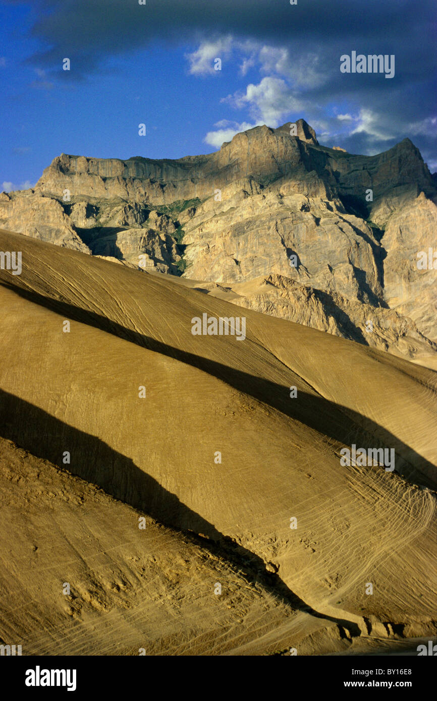 Berge in Ladakh (Bihar +), Indiia Stockfoto