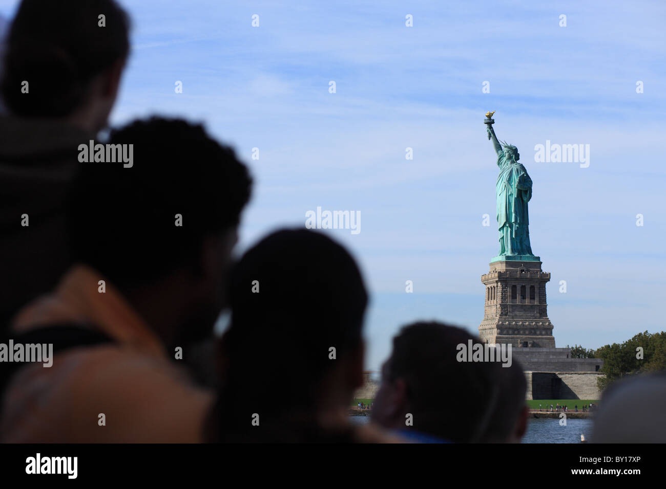 Die Freiheitsstatue auf Liberty Island, New York City, Vereinigte Staaten von Amerika Stockfoto Die Freiheitsstatue auf Liberty Island, New York City, Vereinigte Staaten von Amerika Stockfoto