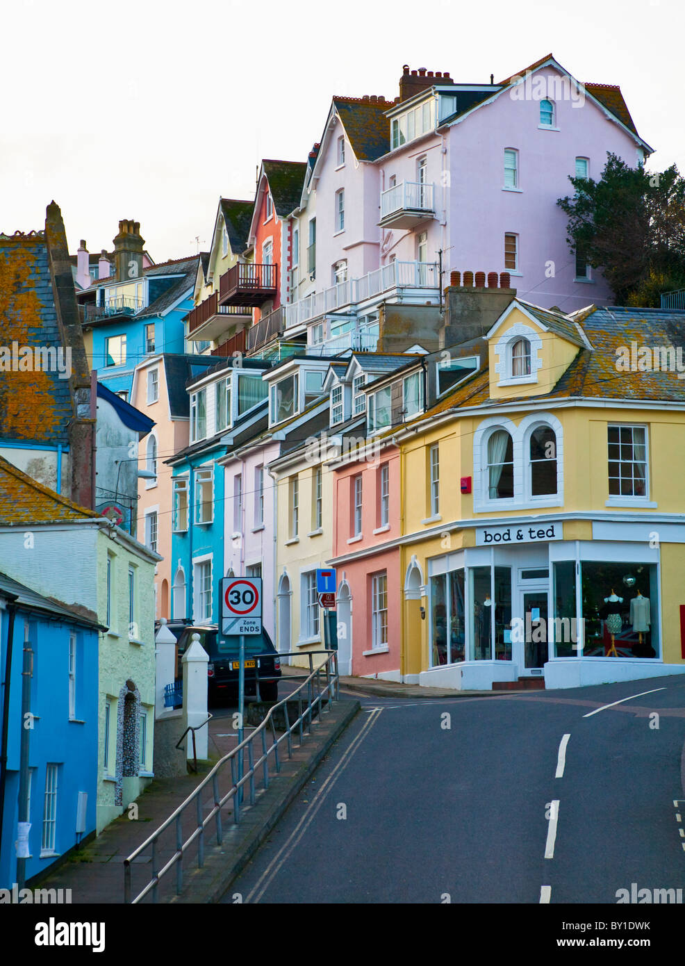 Salcombe - Devon Stockfoto