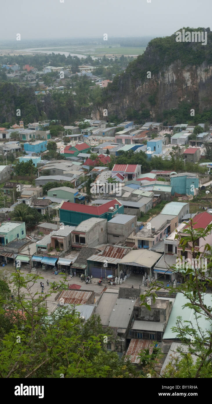 Höhle, Tempel und Umgebung, Marble Mountain Danag, Vietnam Stockfoto