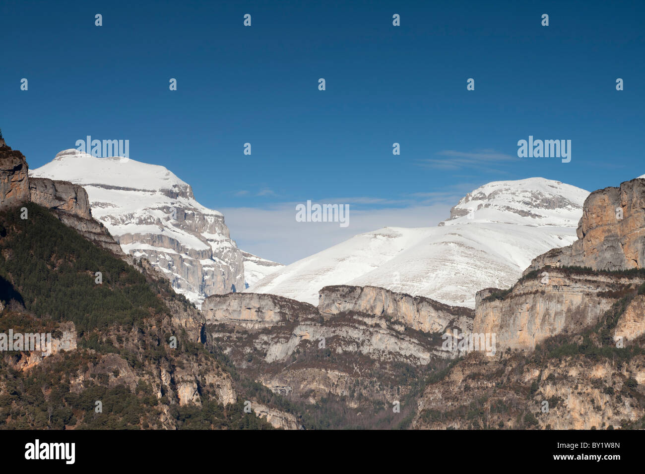 Añisclo Canyon Nationalpark Ordesa und Monte Perdido, Huesca, Spanien Stockfoto