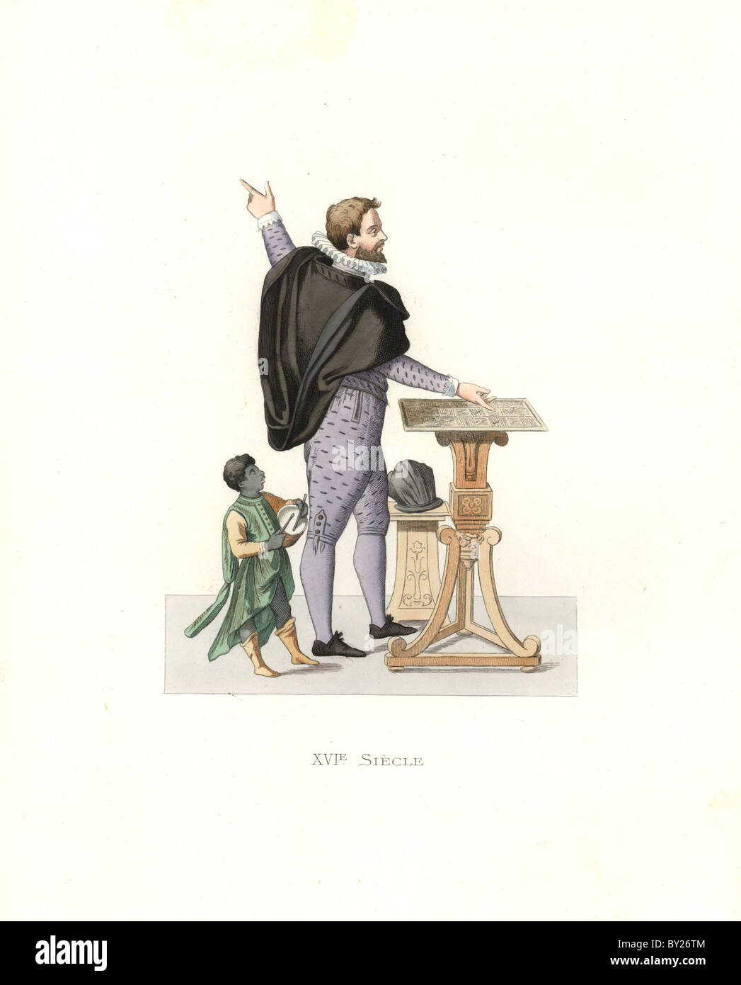 Magino de Gabrielle in venezianischem Kostüm, 16. Stockfoto