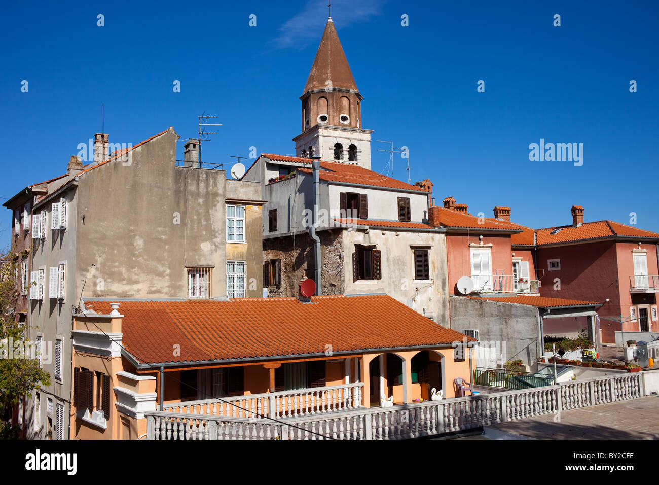 Stadt Zadar Architektur beispielsweise Kroatien, Dalmatien Region Nord Stockfoto
