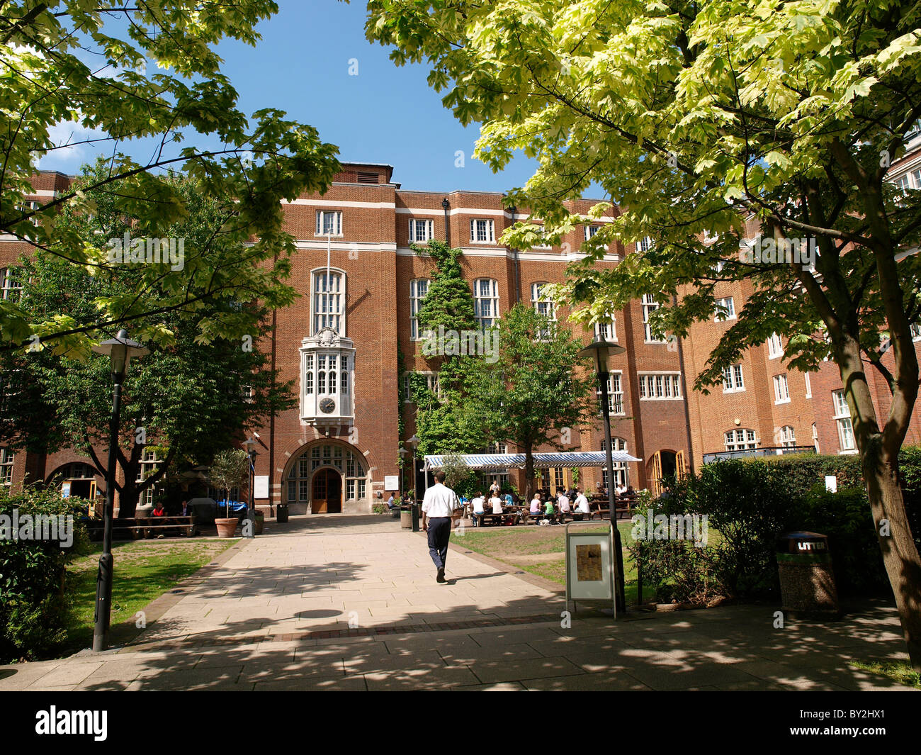 Imperial College Student Union Quad London Stockfoto