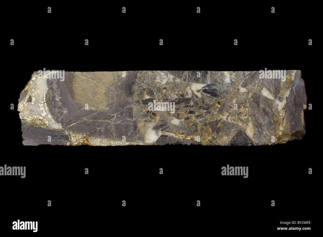 Bohrmaschine Kern Probe Butte Montana Stockfoto