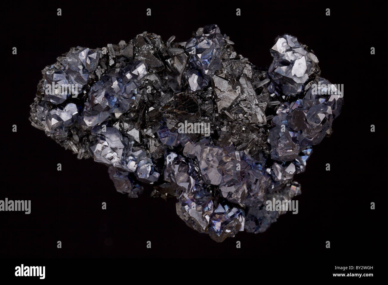 Galena - das primäre Erz von Blei und Sphalerit das primäre Erz von Zink - Madan - Bulgarien Stockfoto