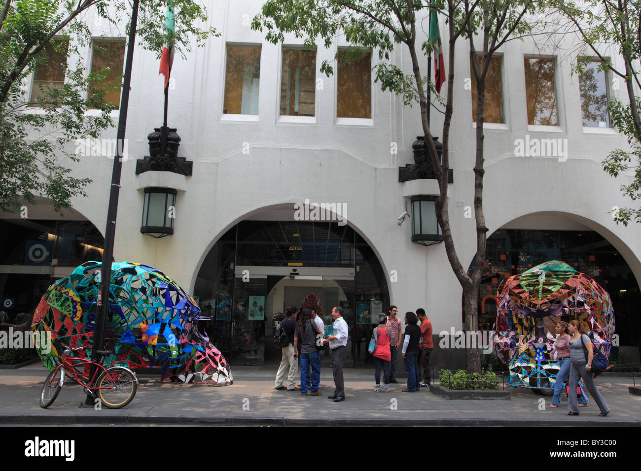 Museum der populären Kunst, Mexiko City, Mexiko, Nordamerika Stockfoto