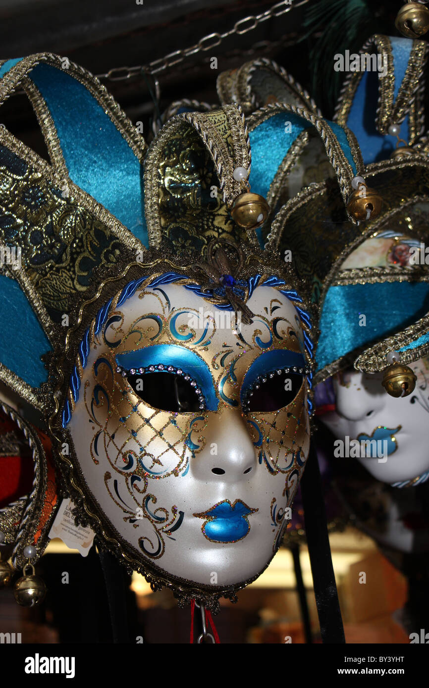Venedig Masken Stockfoto