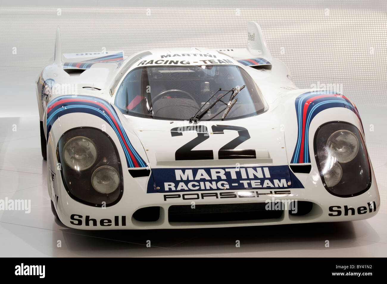 Deutschland, Stuttgart, Porsche-Museum, Le Mans Racer Stockfoto