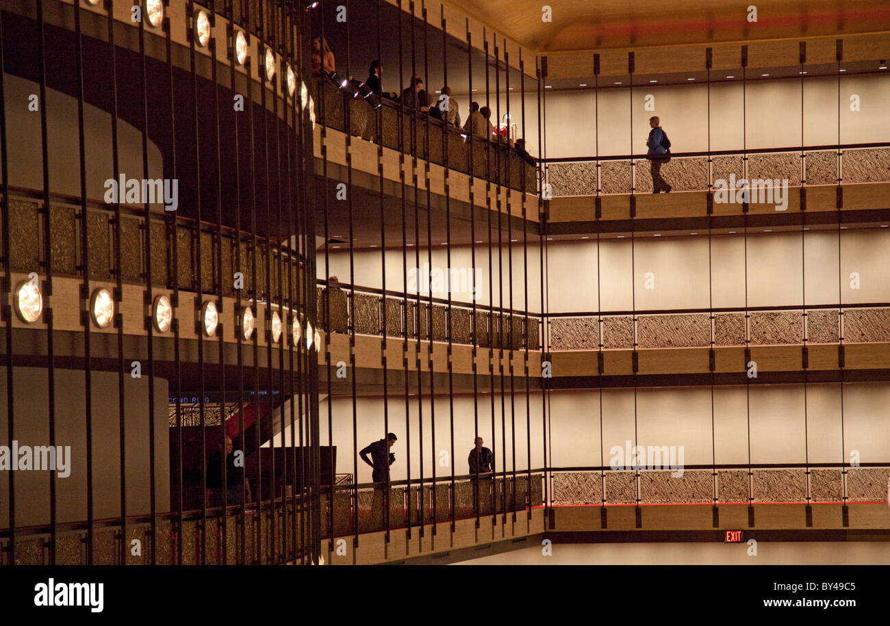 Innenraum des David H Koch Theater Lincoln Center Stockfoto
