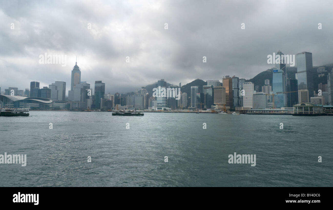 Hong Kong Victoria Harbour Stockfoto