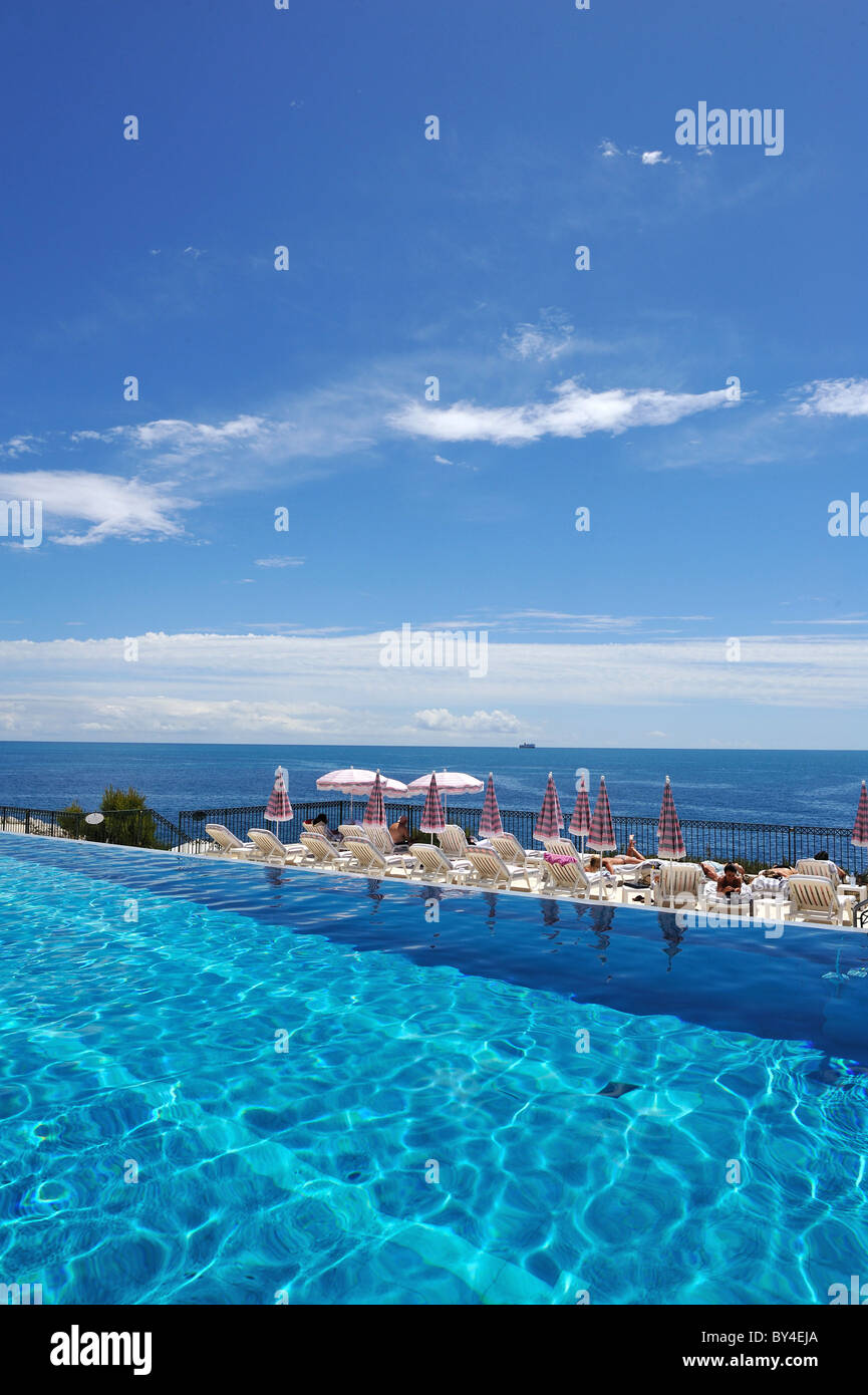 Cap Ferrat (Cap Ferrat) (06): Das Grand Hotel Stockfoto