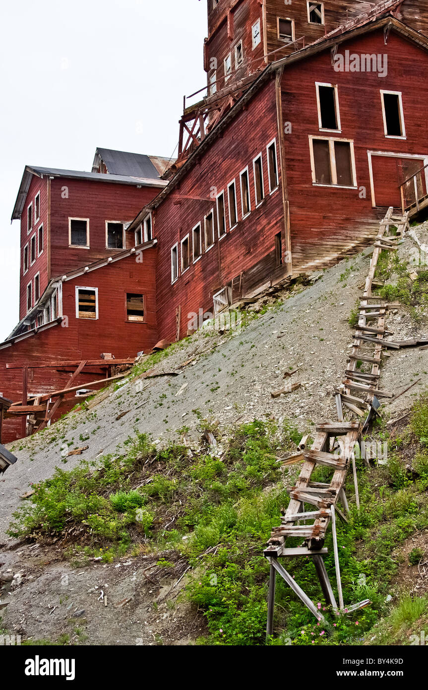 Kennecott Copper Mine Stockfoto