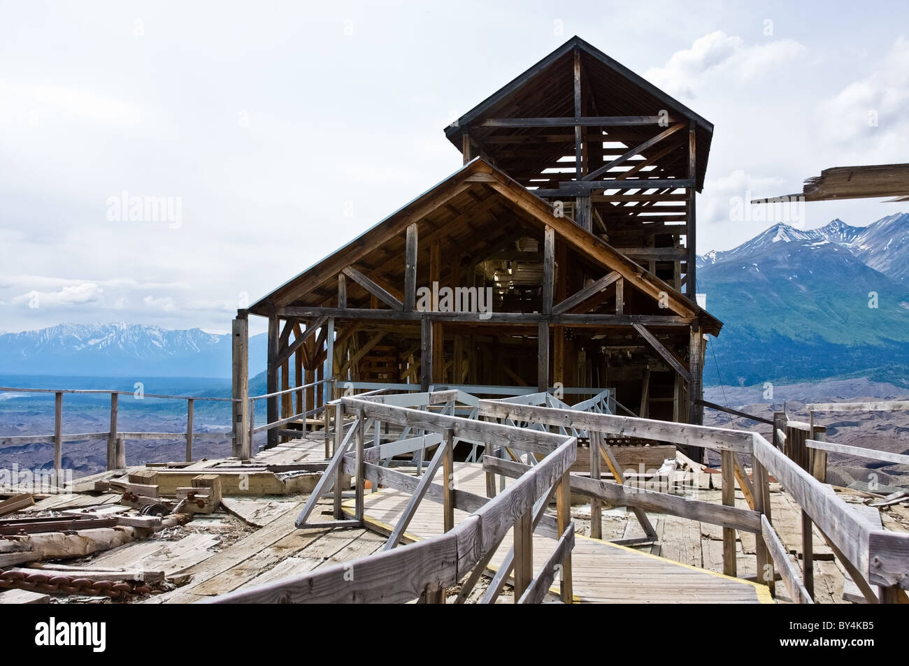 Kennecott Copper Mine Stockfoto