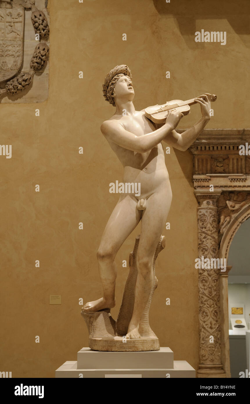 Orpheus, Marmor, durch Cristoforo Stati, Ende 16. bis Anfang des 17. Jahrhunderts, Metropolitan Museum of Art, New York City Stockfoto