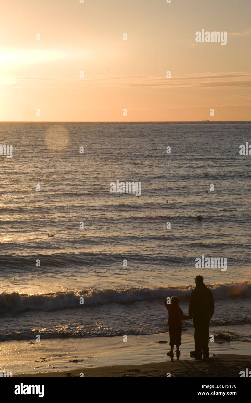 Whitesands Bay, Pembrokeshire, Westwales. Stockfoto