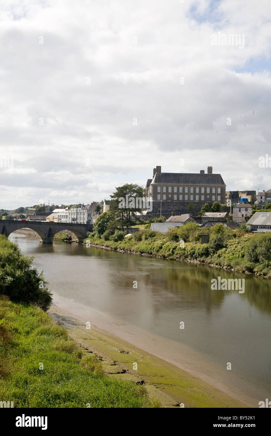 Carmarthen, Westwales. Stockfoto