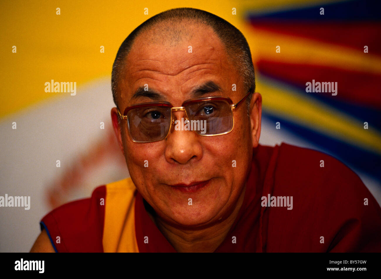 China Tibet Buddhismus Tenzin Gyatso seine Heiligkeit der 14. Dalai Lama Lhamo Dhondrub 