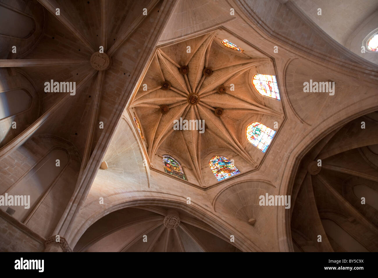 St. Mary Parish Church in Sineu, Mallorca, Spanien Stockfoto