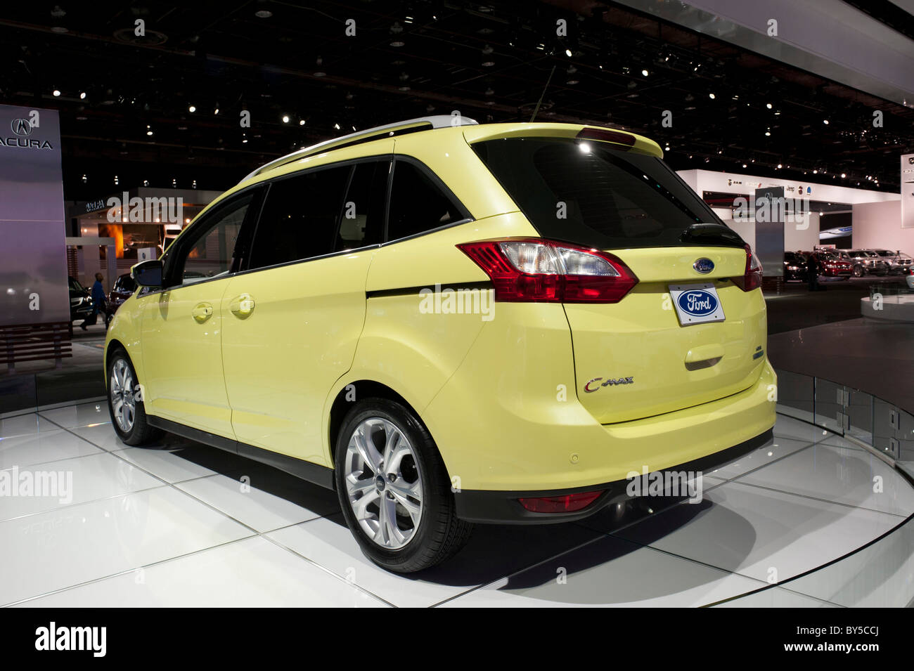 2012 Ford C-Max bei der 2011 North American International Auto Show in Detroit Stockfoto