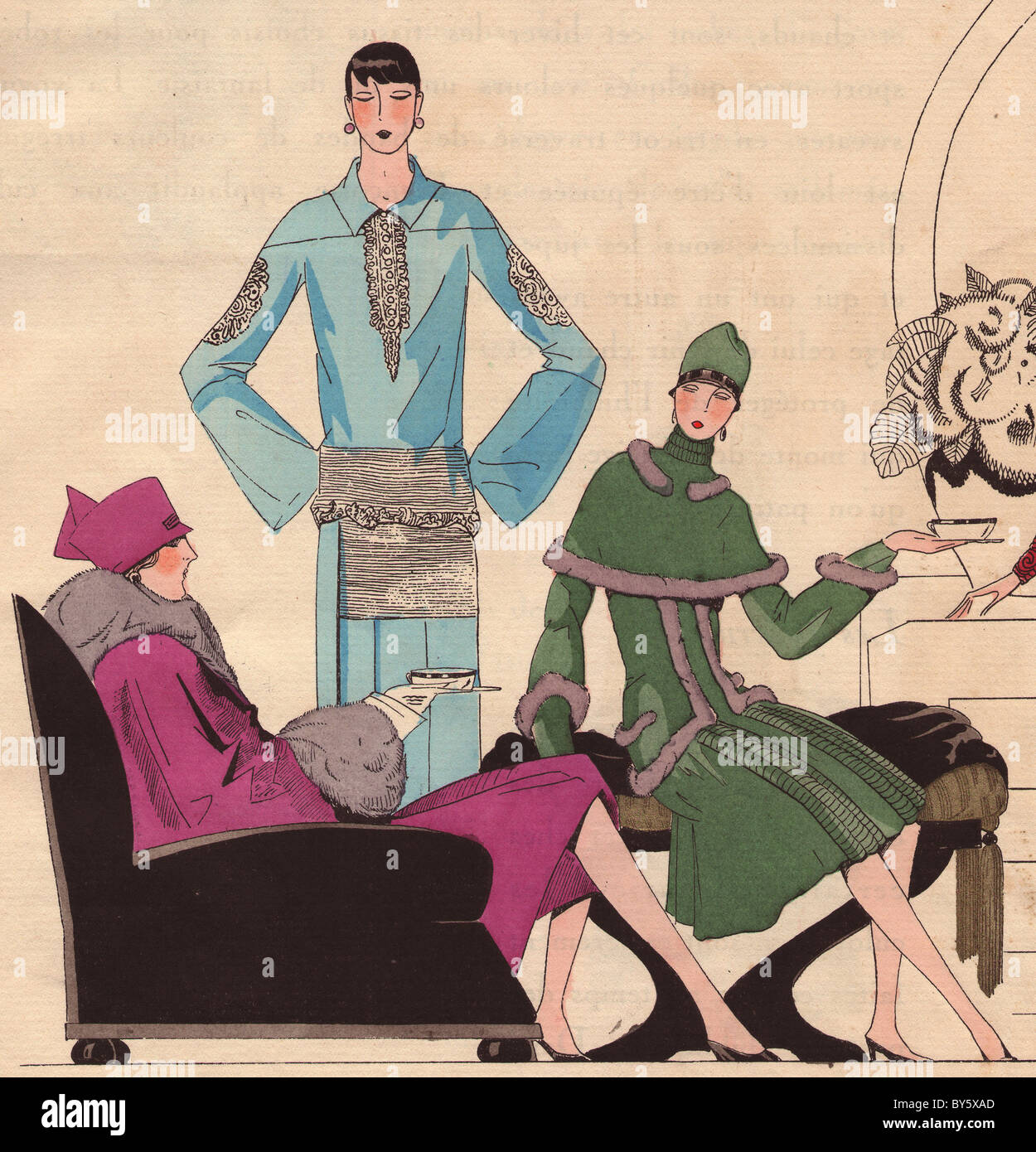 1920er Jahre Mode Paris von AGB Stockfoto