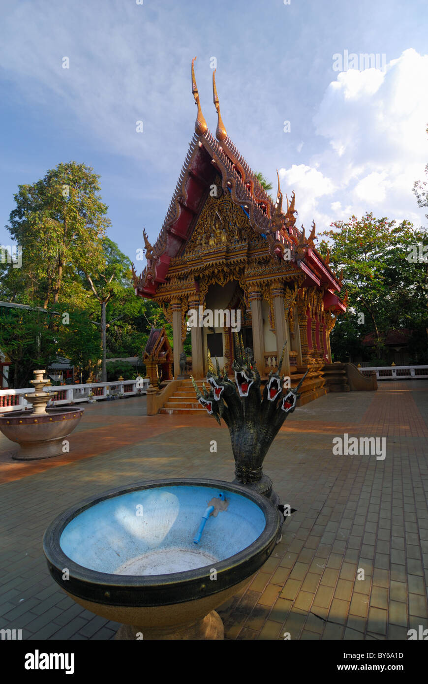 Der Tempel Wat Tung Sawang in Nong Khai, Thailand Stockfoto