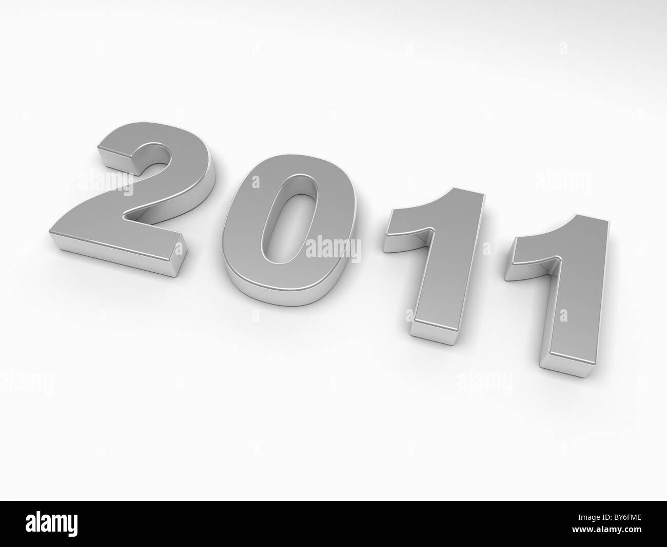 Neujahr 2012 Stockfoto